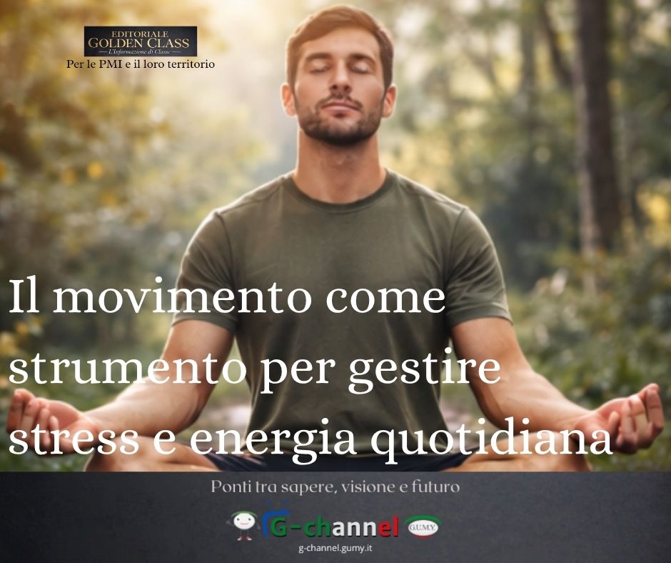 Il movimento come strumento per gestire stress e energia quotidiana